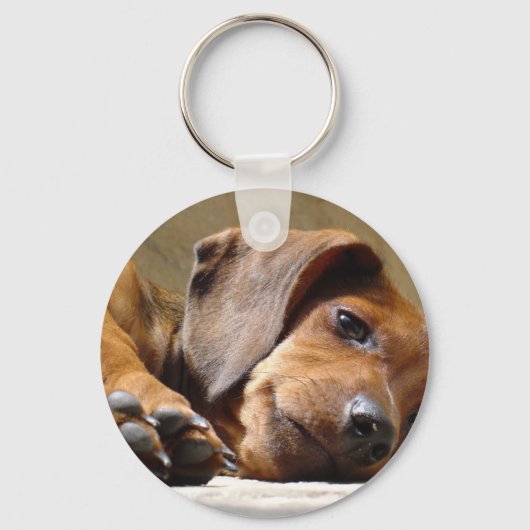 Cute dog sleutelhanger (Voorkant)