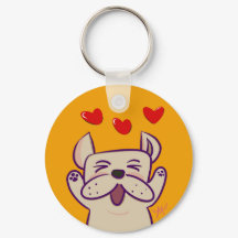 Cute Dog Sleutelhanger