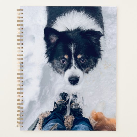 Cute Dog Spiral Planner (Voorkant)