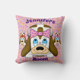Cute Dog Square Pillow Kussen