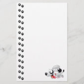 Cute Dog Stationery Briefpapier (Voorkant)