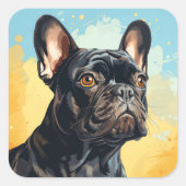 Cute dog sticker (Voorkant)