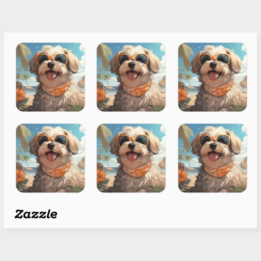 Cute dog sticker (Vel)