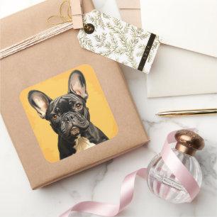Cute dog sticker