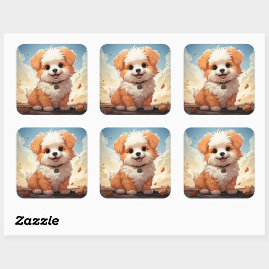 Cute dog sticker (Vel)