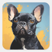 Cute dog sticker (Voorkant)
