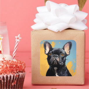 Cute dog sticker