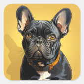 Cute dog sticker (Voorkant)