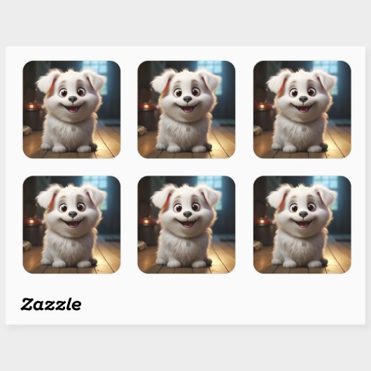 Cute dog sticker (Vel)