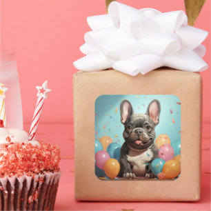 Cute dog sticker