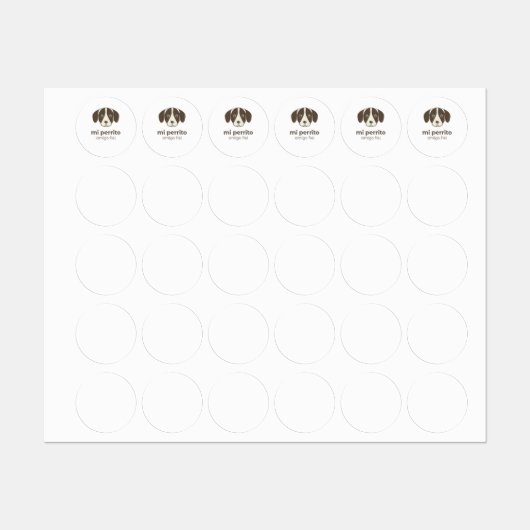 Cute Dog stickers (Vel)