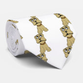 Cute Dog Stropdas (Opgerold)