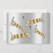 Cute Dog Sweet 16th Birthday Party Kaart (Achterkant)