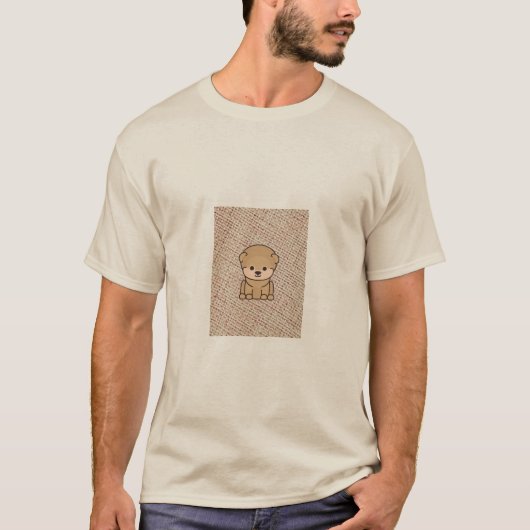 Cute Dog T-shirt (Voorkant)
