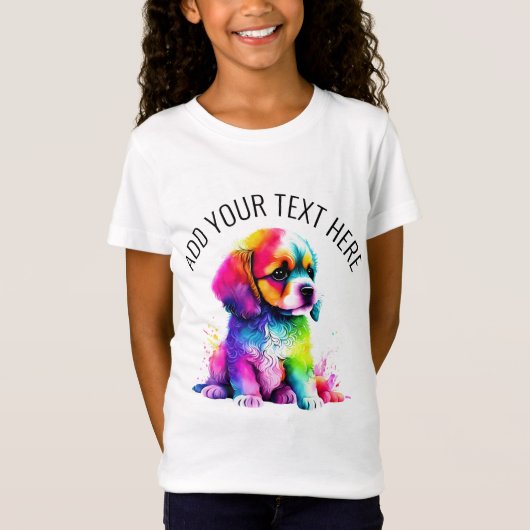 Cute Dog T-shirt (Voorkant)