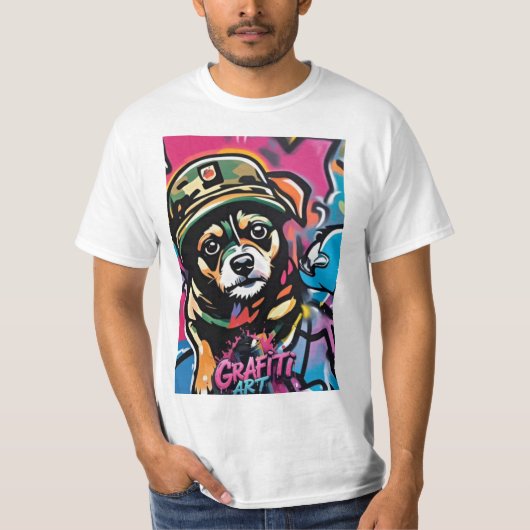 Cute Dog T-shirt (Voorkant)