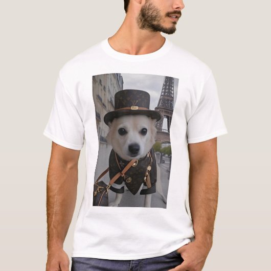 CUTE DOG T-SHIRT (Voorkant)