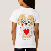 Cute Dog T-shirt (Achterkant)