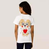 Cute Dog T-shirt (Achterkant volledig)