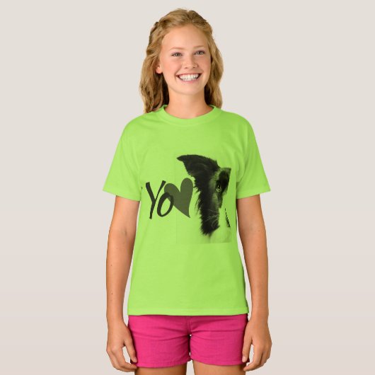 Cute Dog T-Shirt Design (Voorkant volledig)