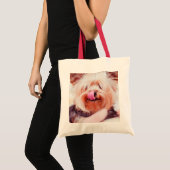 Cute Dog-tasjes Tote Bag (Voorkant (product))