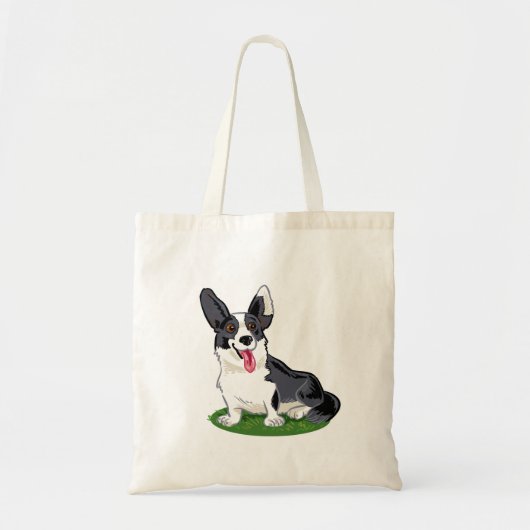 Cute dog tote bag (Voorkant)