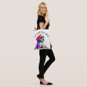 Cute Dog Tote Bag (Op model)