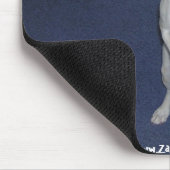 Cute Dog Up-Mousepad. Muismat (Hoek)