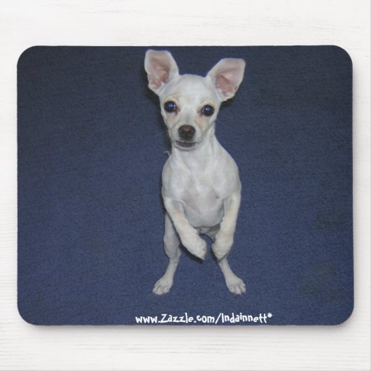 Cute Dog Up-Mousepad. Muismat (Voorkant)