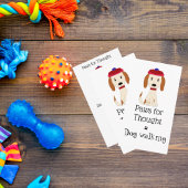 Cute Dog Walking/Dog Grooming Visitekaartje