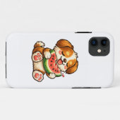 Cute Dog Watermelon Case-Mate iPhone Case (Achterkant (horizontaal))