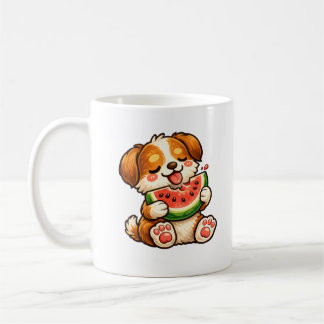 Cute Dog Watermelon Koffiemok