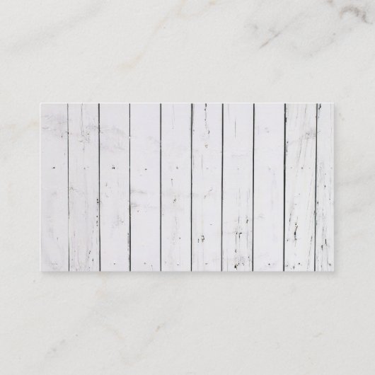 Cute Dog Wood Stripes Pet Salon Grooming Visitekaartje (Achterkant)