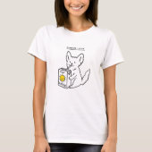 Cute dog zomer Lovin hallo sunshine T-shirt (Voorkant)
