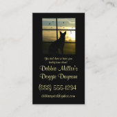 Cute Doggie Daycare Visitekaartje (Voorkant)