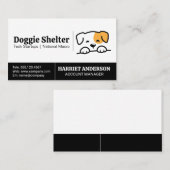 Cute Doggie Logo Visitekaartje (Voorkant / Achterkant)