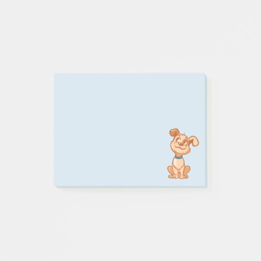 Cute Doggie Post-it® notes 4 x 3 (Voorkant)