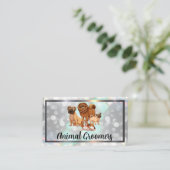 Cute Doggies | Boke Visitekaartje (Staand voorkant)