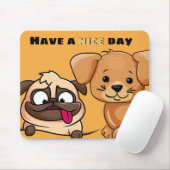 Cute Doggy aanpassen Muismat (Met muis)