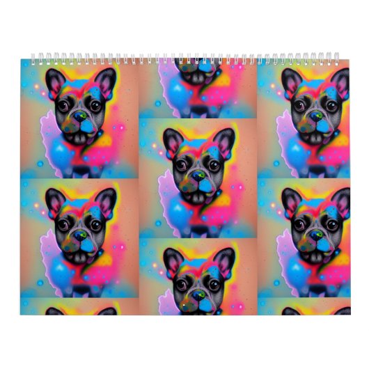 Cute Doggy Faces 2023 Kalender (Hoes)