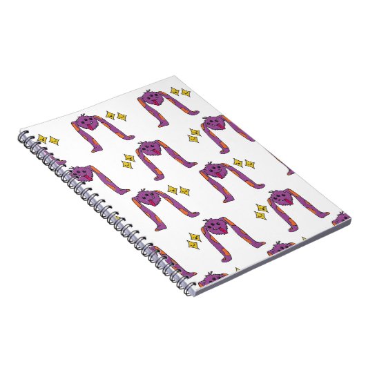 Cute doggy monster notitieboek (Rechterzijde)