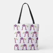 Cute doggy monster tote bag (Achterkant)
