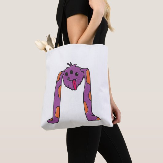 Cute doggy monster tote bag (Dichtbij)