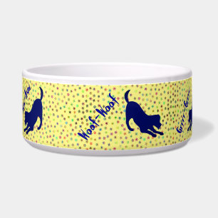 Cute Doggy Pet - Snowflakes Bowl Voerbakje