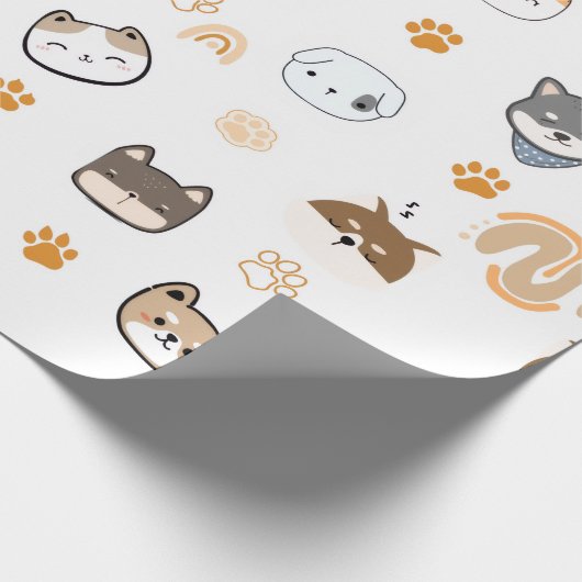 CUTE DOGS CADEAUPAPIER (Hoek)