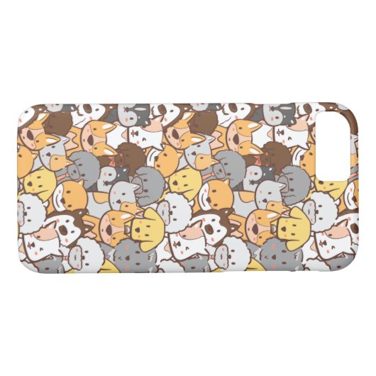 Cute Dogs Case-Mate iPhone Case (Achterkant (Horizontaal))