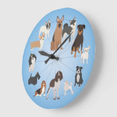 Cute Dogs Grote Klok (Hoek)