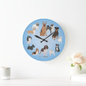 Cute Dogs Grote Klok (Huis)