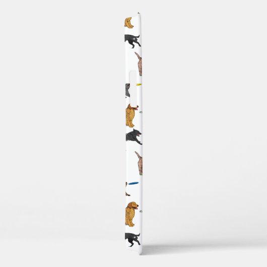 Cute Dogs Illustrator Pattern Case-Mate iPhone Case (Achterkant / Rechts)