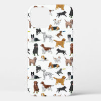 Cute Dogs Illustrator Pattern